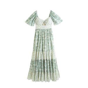 green emerald velvet dress Halter Neck Open Back Flowy Maxi Dress  RK Collections Boutique